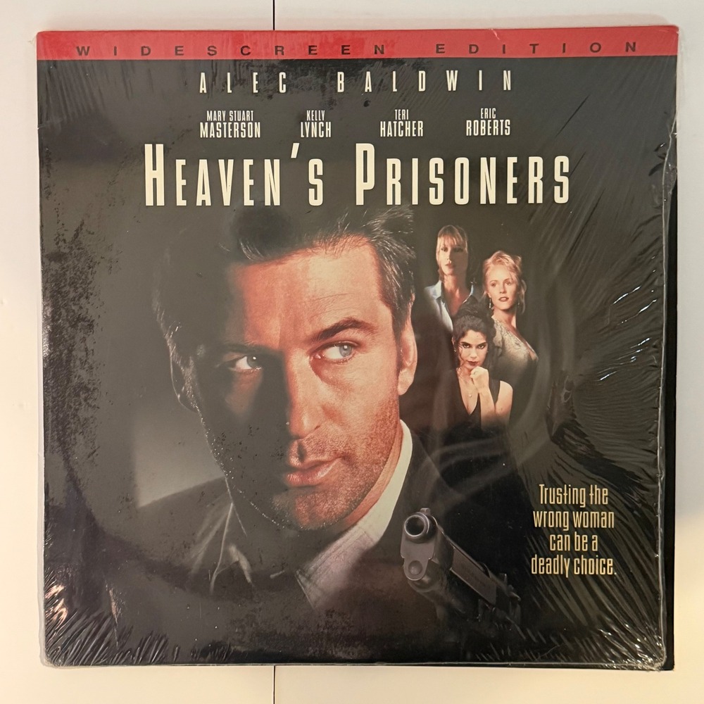 Heavens Prisoners LaserDisc Widescreen Alec Baldwin Teri Hatcher 1996 ID3453LI